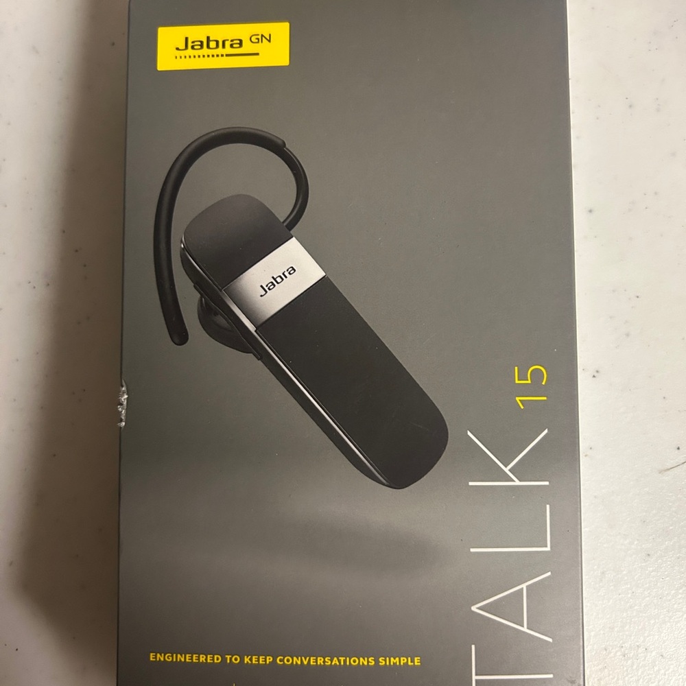 Jabra Talk 15 Black Bluetooth Headset